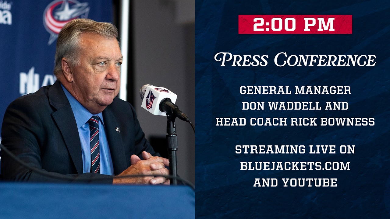 Don Waddell and Rick Bowness Press Conference