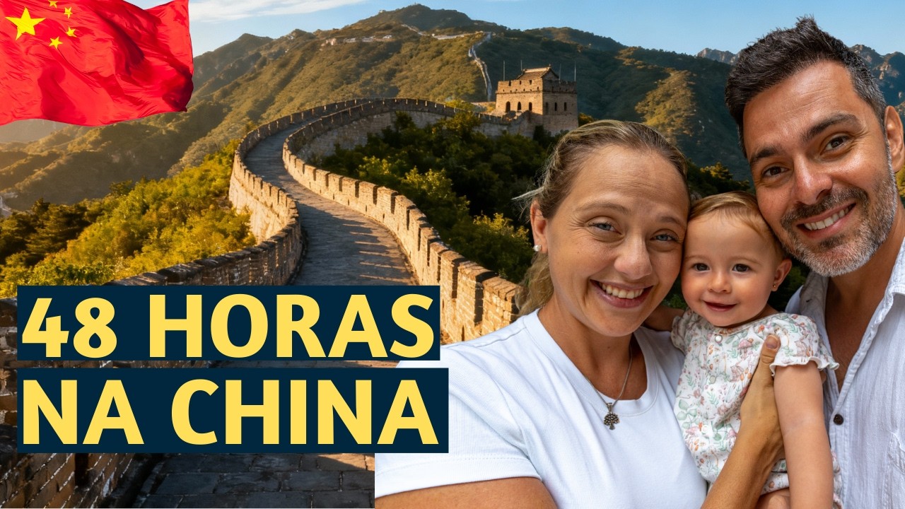 FOMOS para CHINA com uma BEBÊ DE 1 ANO e isso aconteceu...