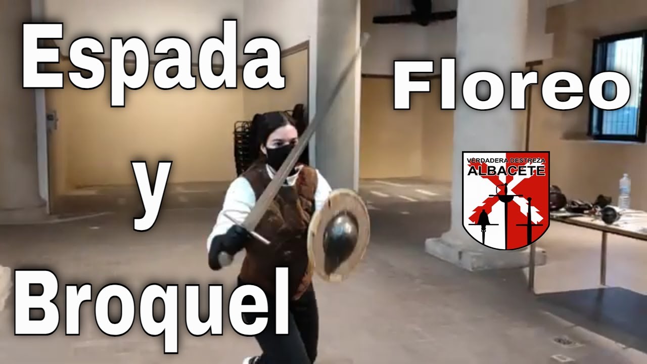 🔰 Floreo de ESPADA de una mano y broquel ESGRIMA ANTIGUA 🔰