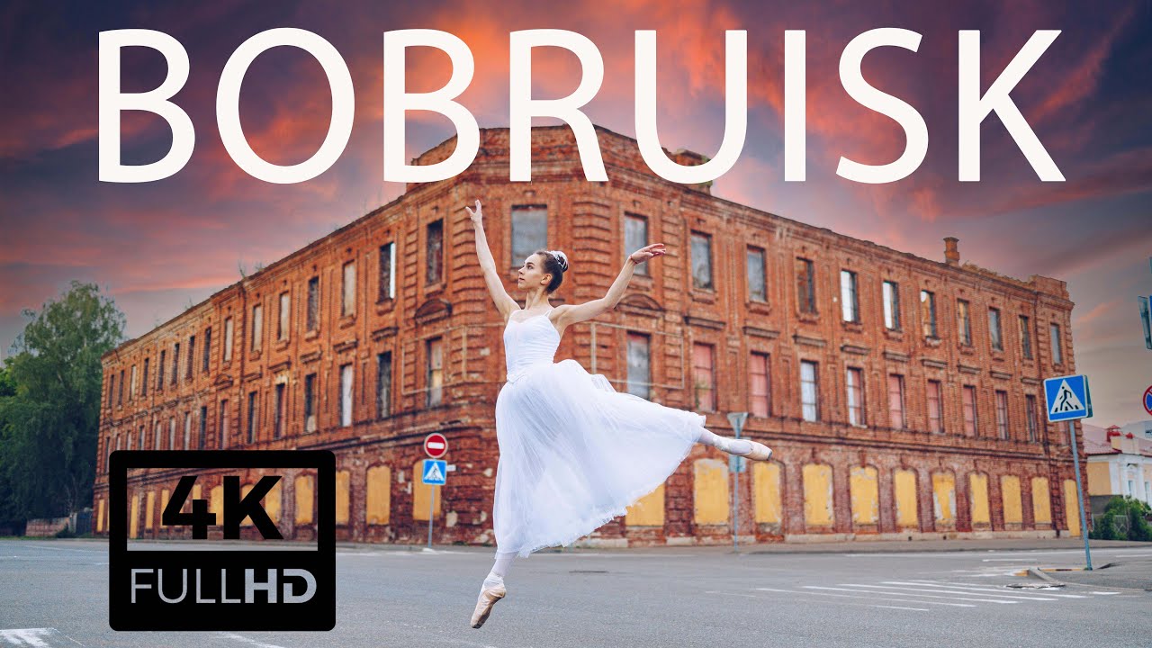 Bobruisk, Belarus | 4K Walking Tour, Бобруйск Старый Город