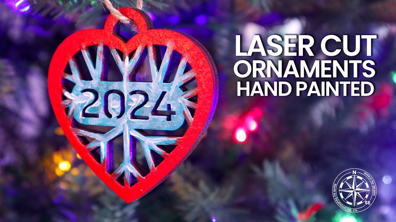 Easy DIY Laser Cut Christmas Ornament