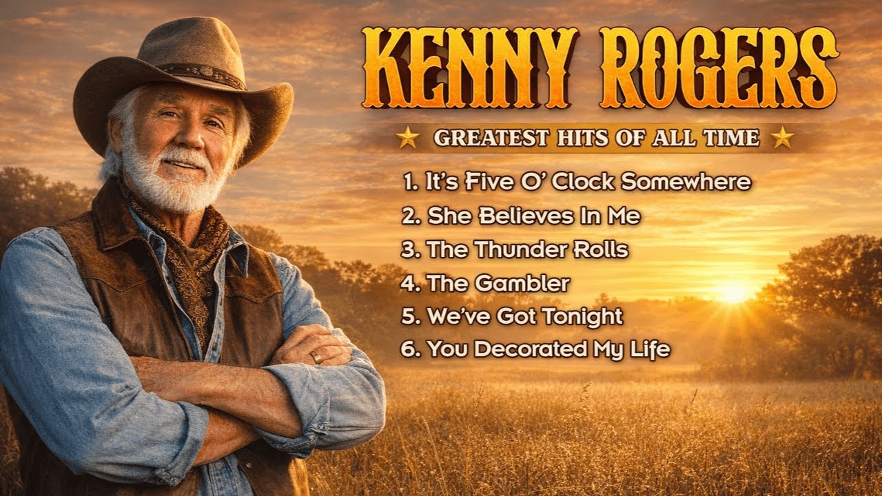 Greatest Hits KENNY ROGERS Of All Time 🤠 Best Country Songs Of KENNY ROGERS ✨KENNY ROGERS Love Songs