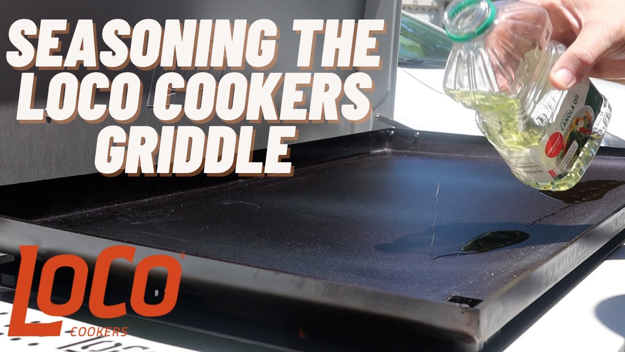 Как приправить сковороду Loco Cookers и идея для установки жироуловителя #whatchagriddlin