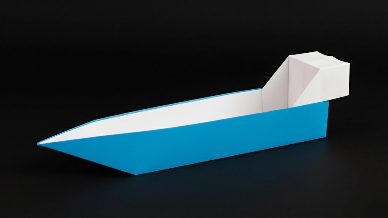 Cómo hacer un Barco de Papel increíble Fácil y que flote perfecto