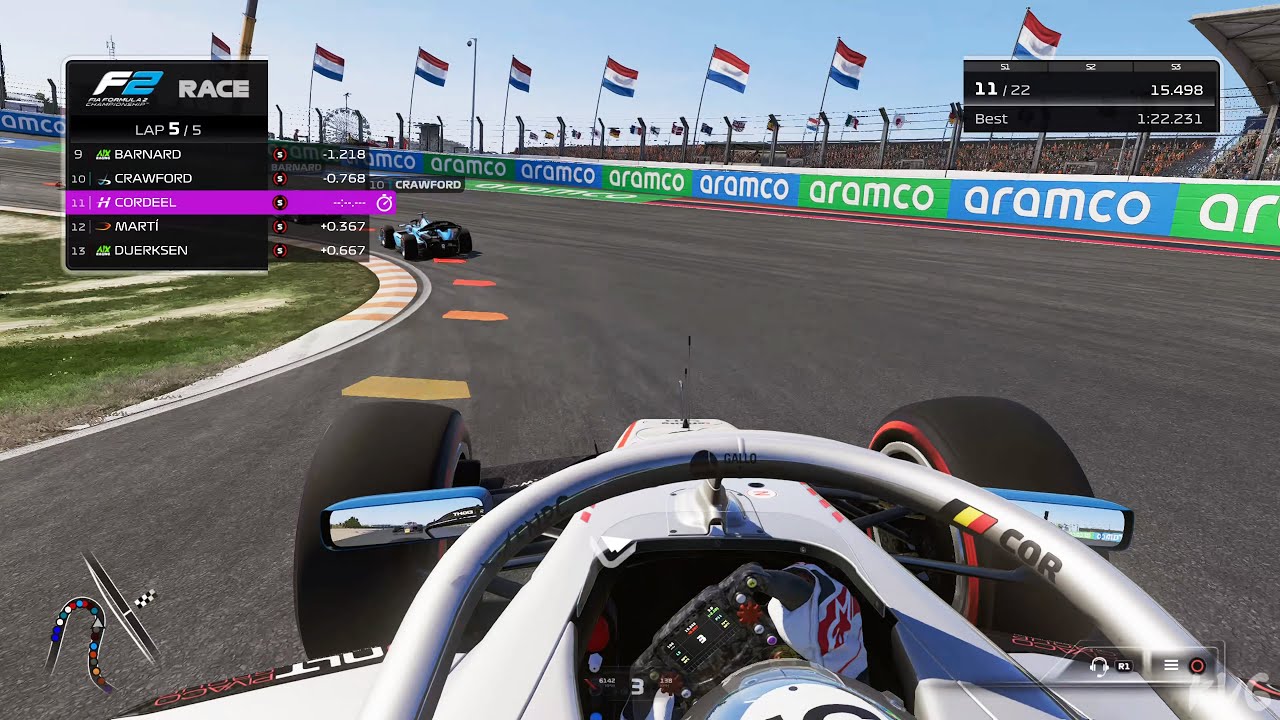 F1 24 - Amaury Cordeel (FIA Formula 2 2024) - Gameplay (PS5 UHD) [4K60FPS]