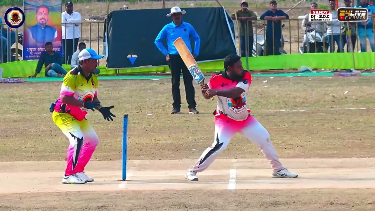 USMAN PATEL BATTING 12 BALLS AND 33 RUNS  || SUPER 16 || RAIGAD PREMIER LEAGUE SEASON 5 || 2024
