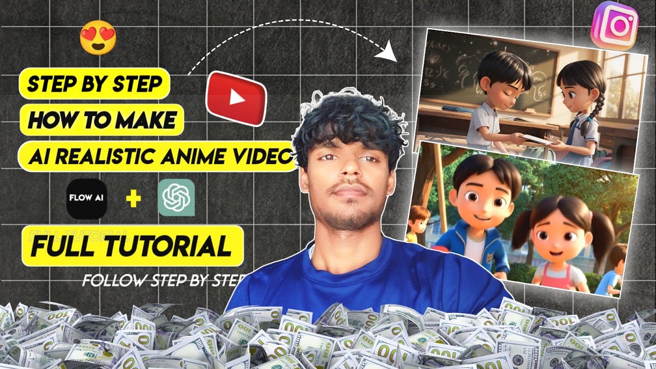 HOW TO MAKE AI ANIME SHORT VIDEO 🎌 | AI Anime Shorts Tutorial (Hindi)