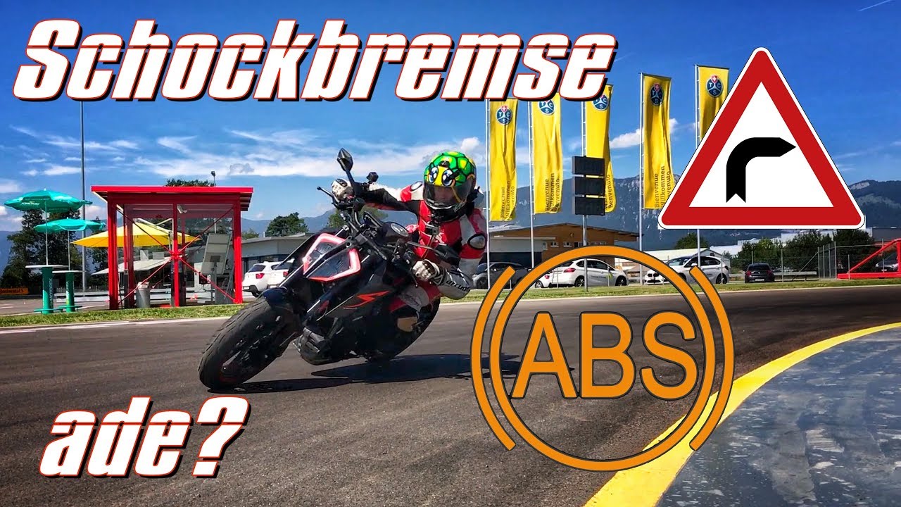 Kurven ABS getestet auf KTM 1290 Superduke R 2017 | KurvenradiusTV