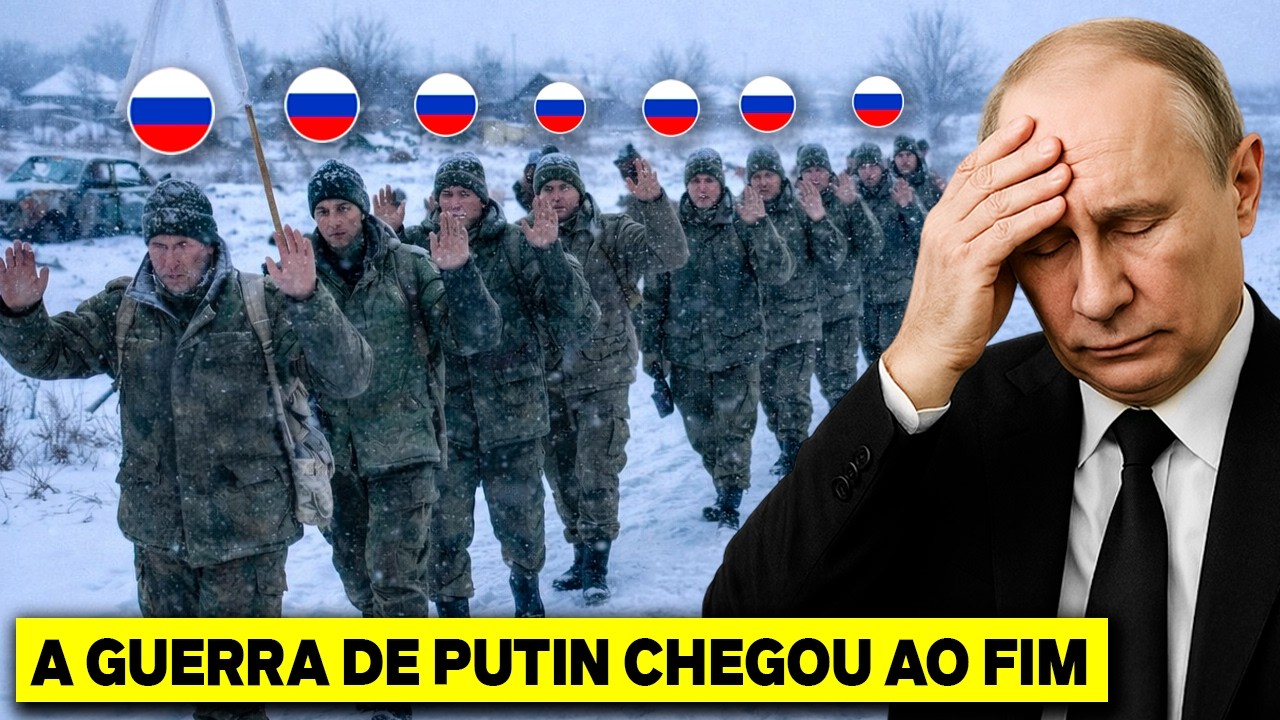 A maior Rendição de Soldados da história Moderna - A Guerra de Putin Acabou