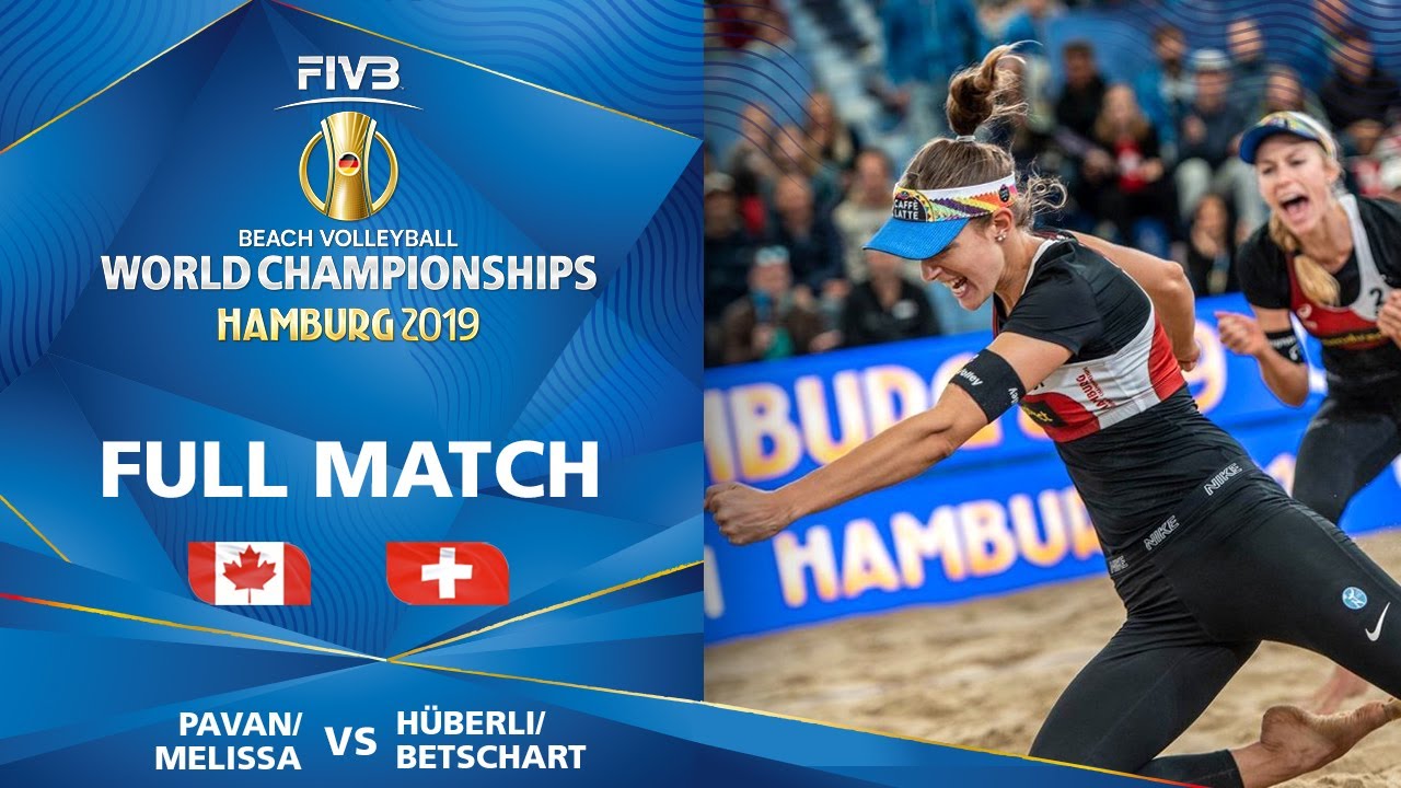 Pavan/Melissa vs. Betschart/Hüberli - Full Match | Beach Volleyball World Champs Hamburg 2019