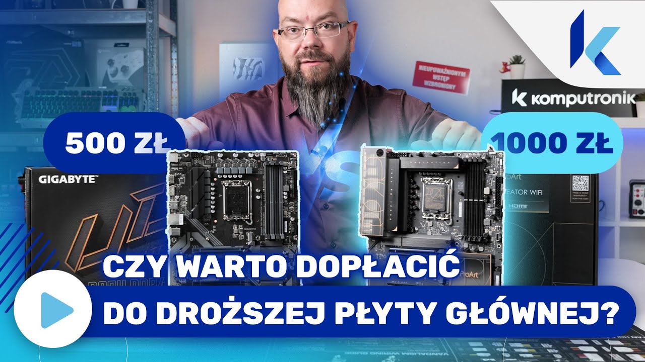 Czy warto dopłacać do droższej płyty głównej?