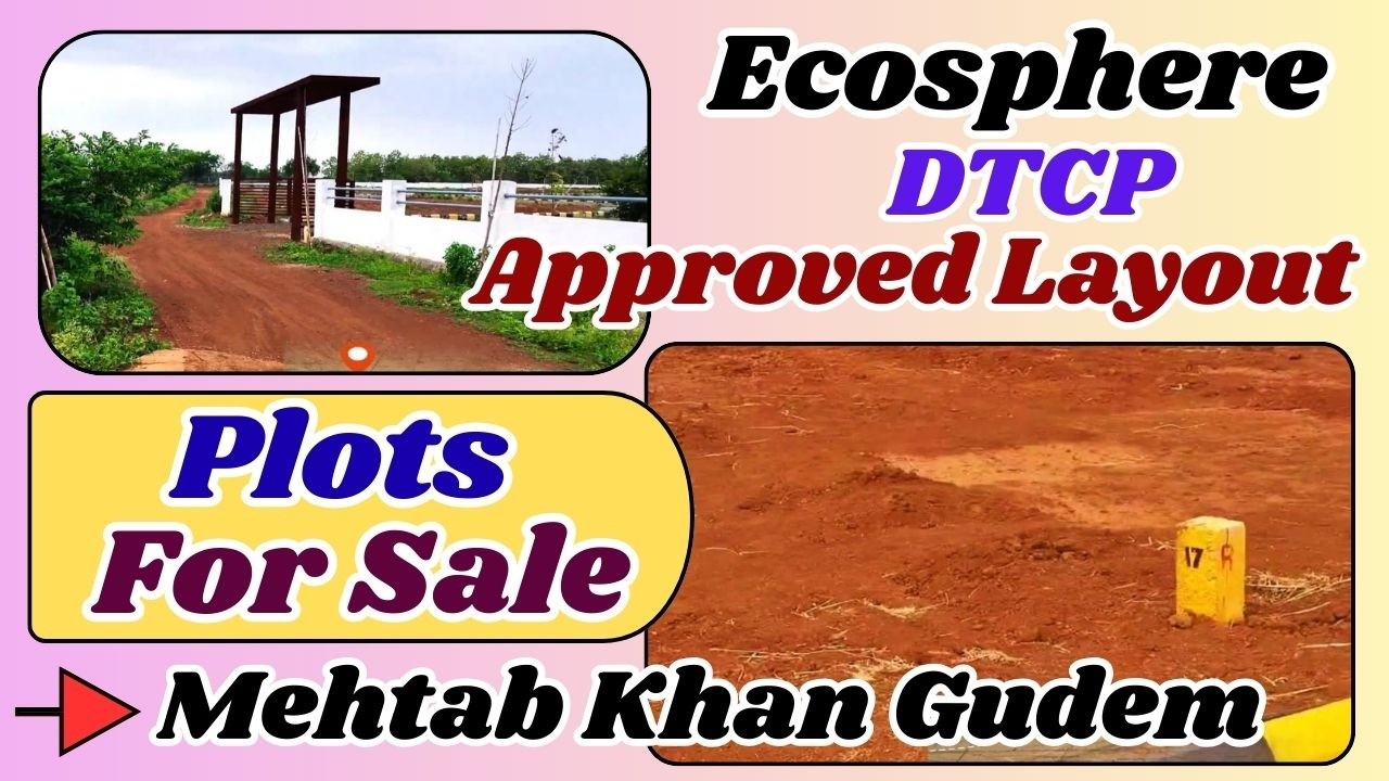 plot for sale dtcp approved layout mehtab khan gudem Continental Ecosphere