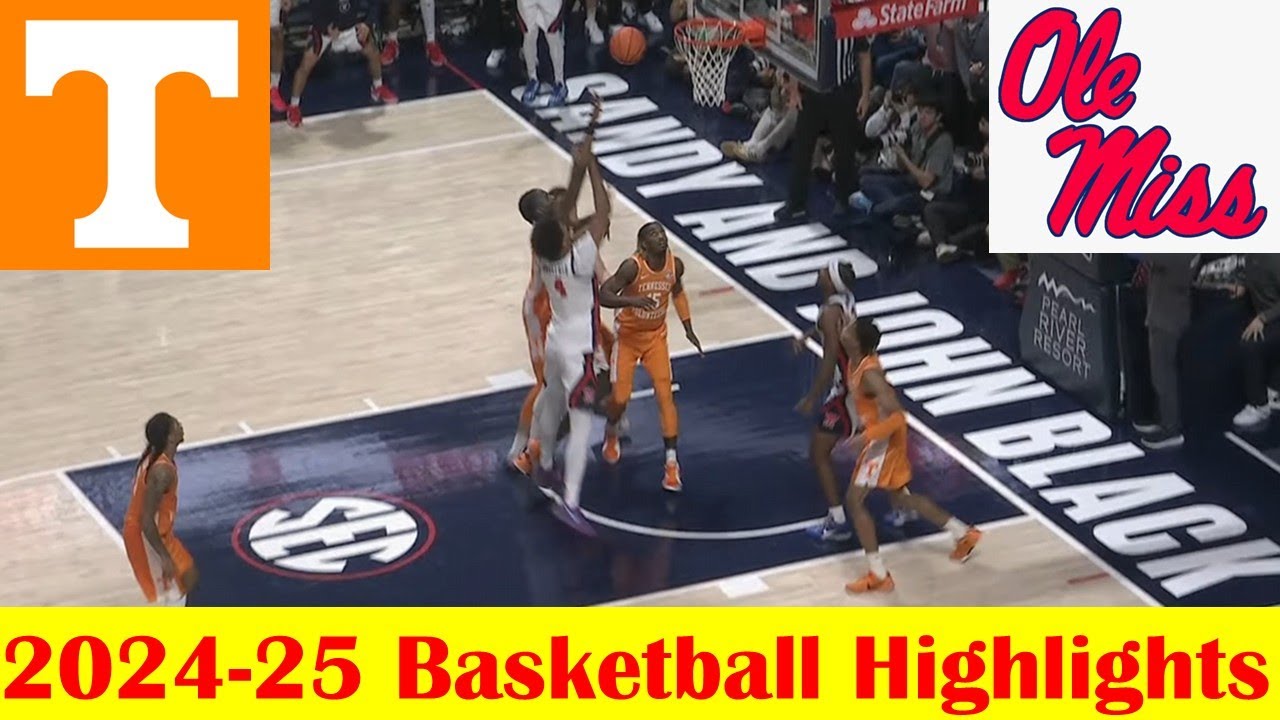 #4 Tennessee vs Ole Miss Basketball Game Highlights 3 5 2025