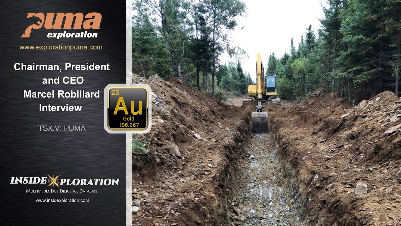 High Grade Gold Discovery in the Bathurst Mining Camp - PUMA Exploration (TSX.V: PUMA)