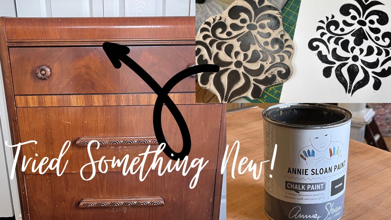 Unleashing Your Creativity! Try Something New with Stamps, Stencils and Annie Sloan Chalk Paint!