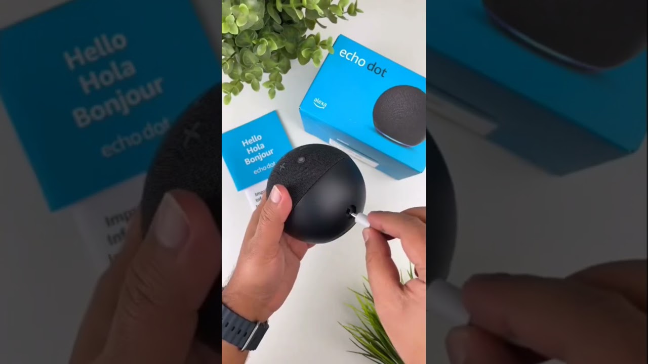 🔥 Assistente Virtual Alexa Echo Dot 5 Gera&ccedil;&atilde;o Alto Falante Original