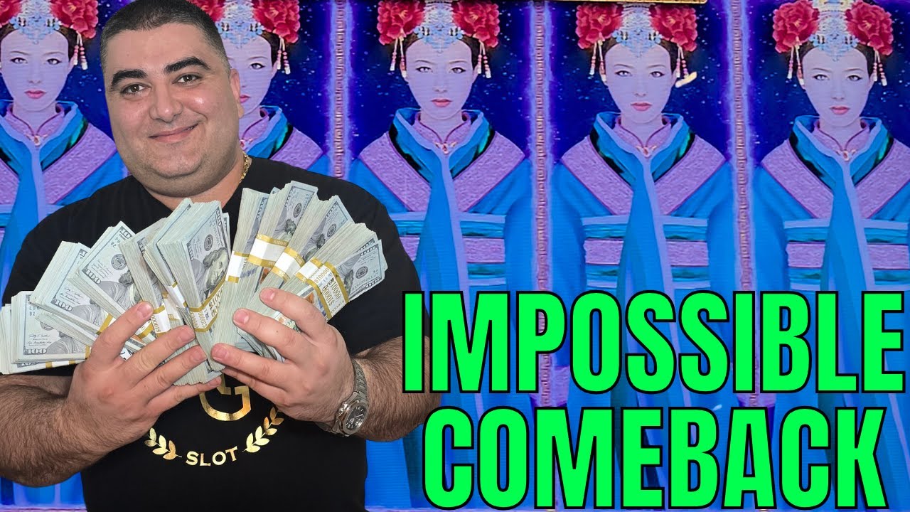 Once In A Lifetime COMEBACK - Winning MEGA JACKPOT On Dragon Link