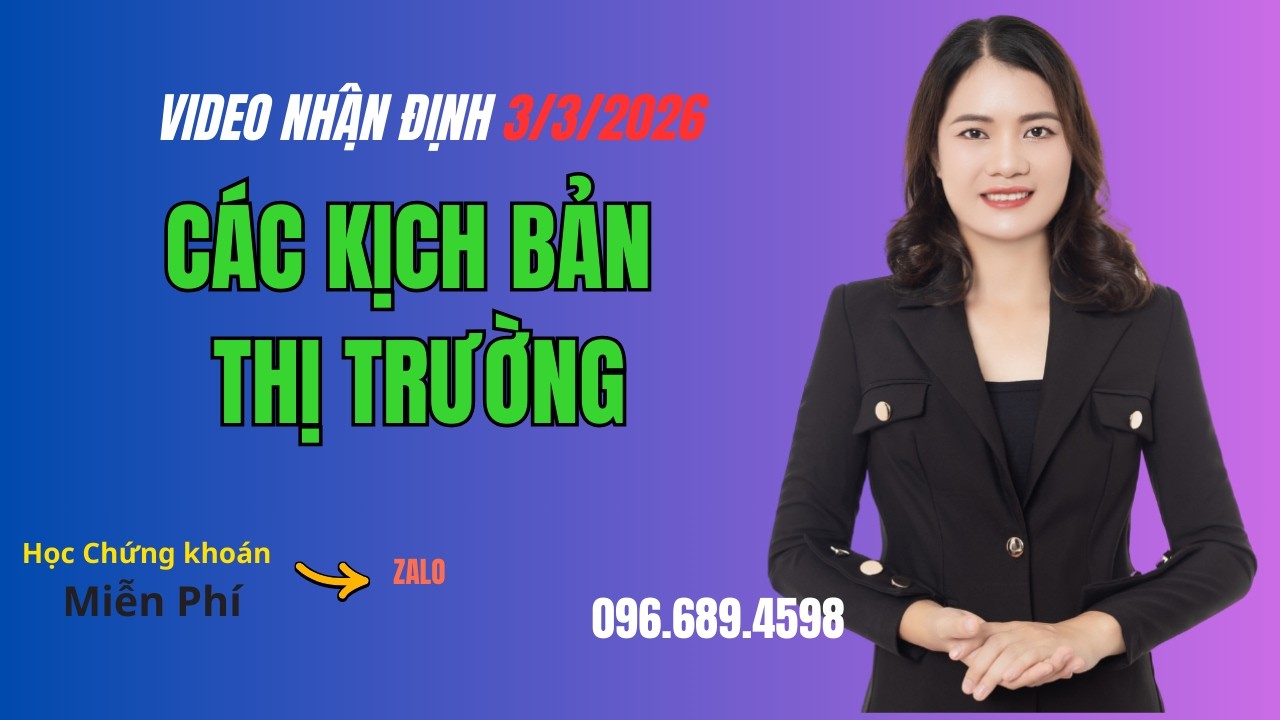 Nhận định thị trường ngày 3y 3/3/2026