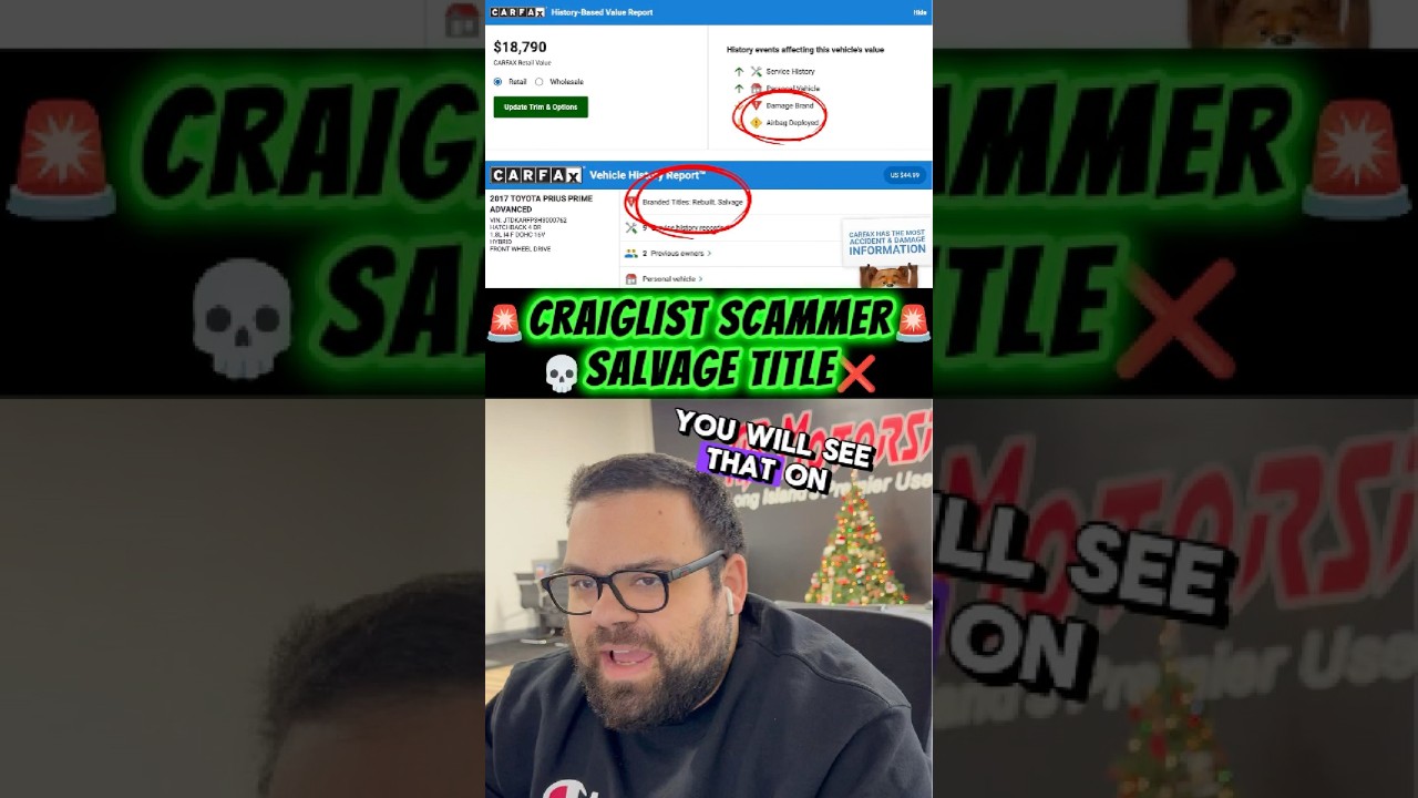 CRAIGLIST SCAMMERS ARE REAL BEAWARE! 🚨