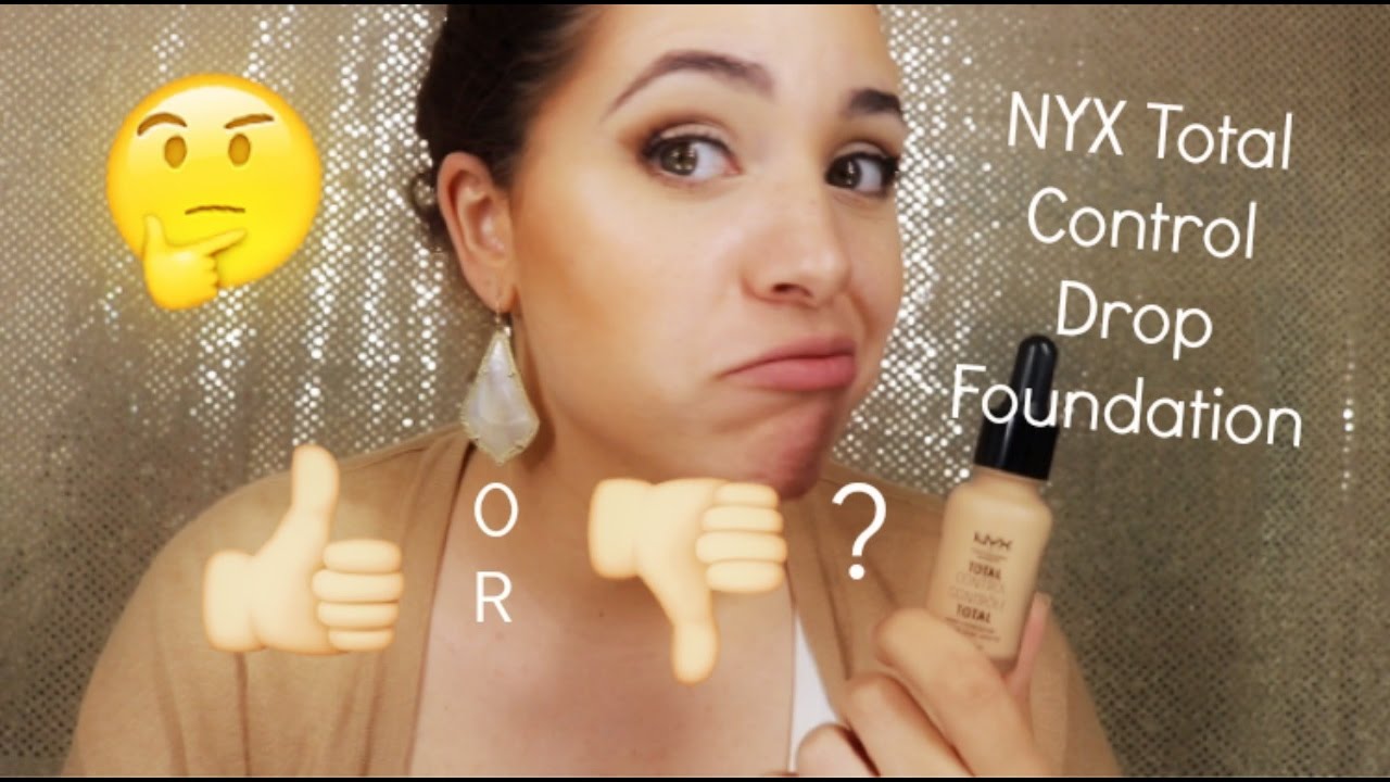 NYX Total Control Drop Foundation| Wear Test/Review| B.Fly♡