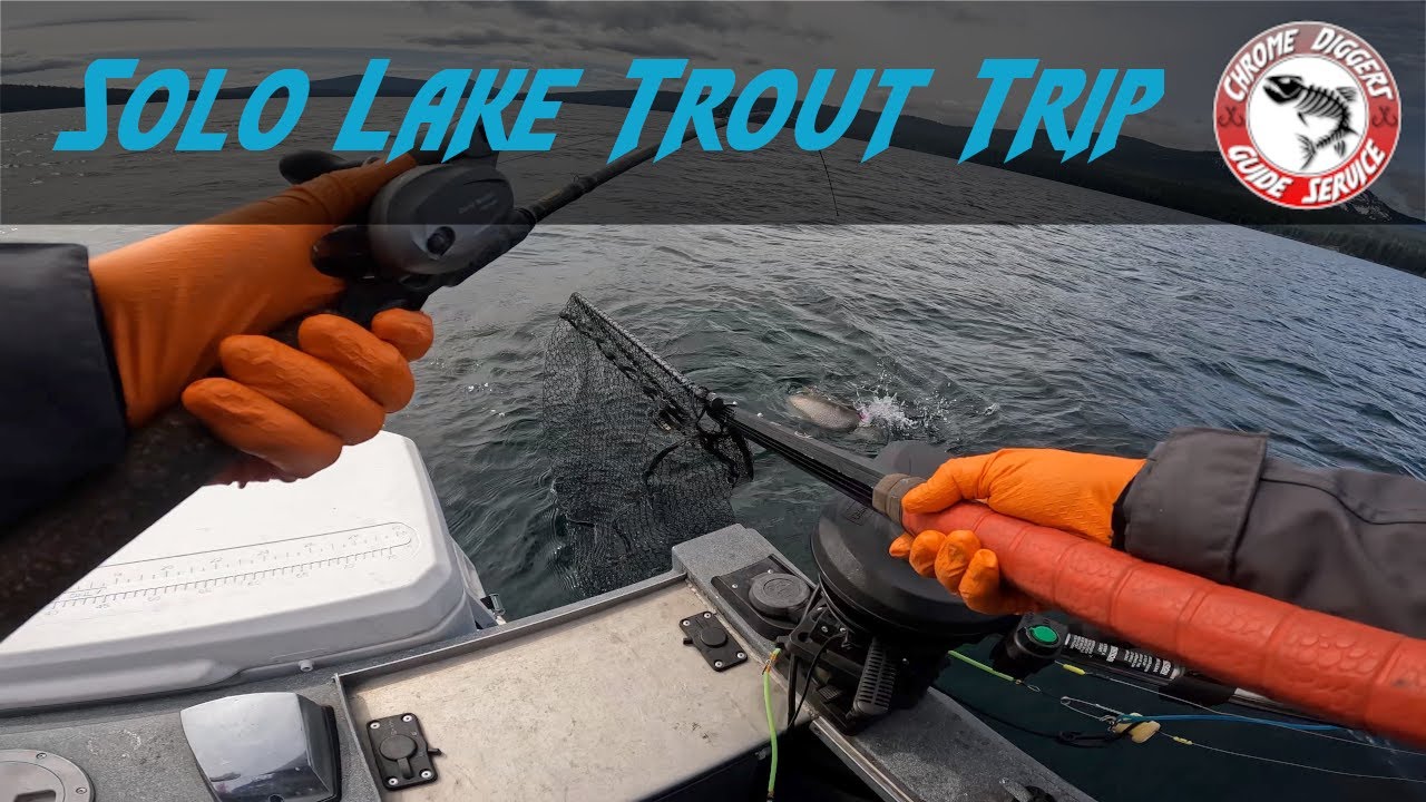 Lake Trout (Mackinaw) Jigging/Trolling at Odell Lake Oregon