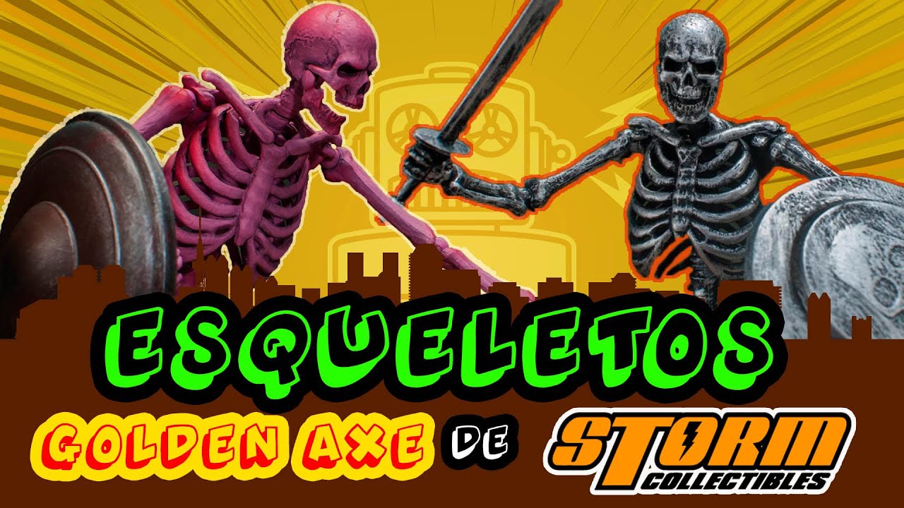 ESQUELETOS 💀 Golden Axe #stormcollectibles #mythiclegions #sdcc