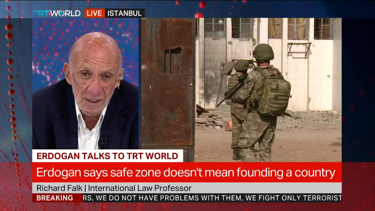 The War in Syria: Richard Falk, International Law Professor.