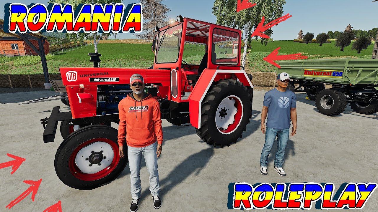 #fs22 Romania RolePlay #22 ION CUMPARA UTB 650 NOU DIN DUMESTI