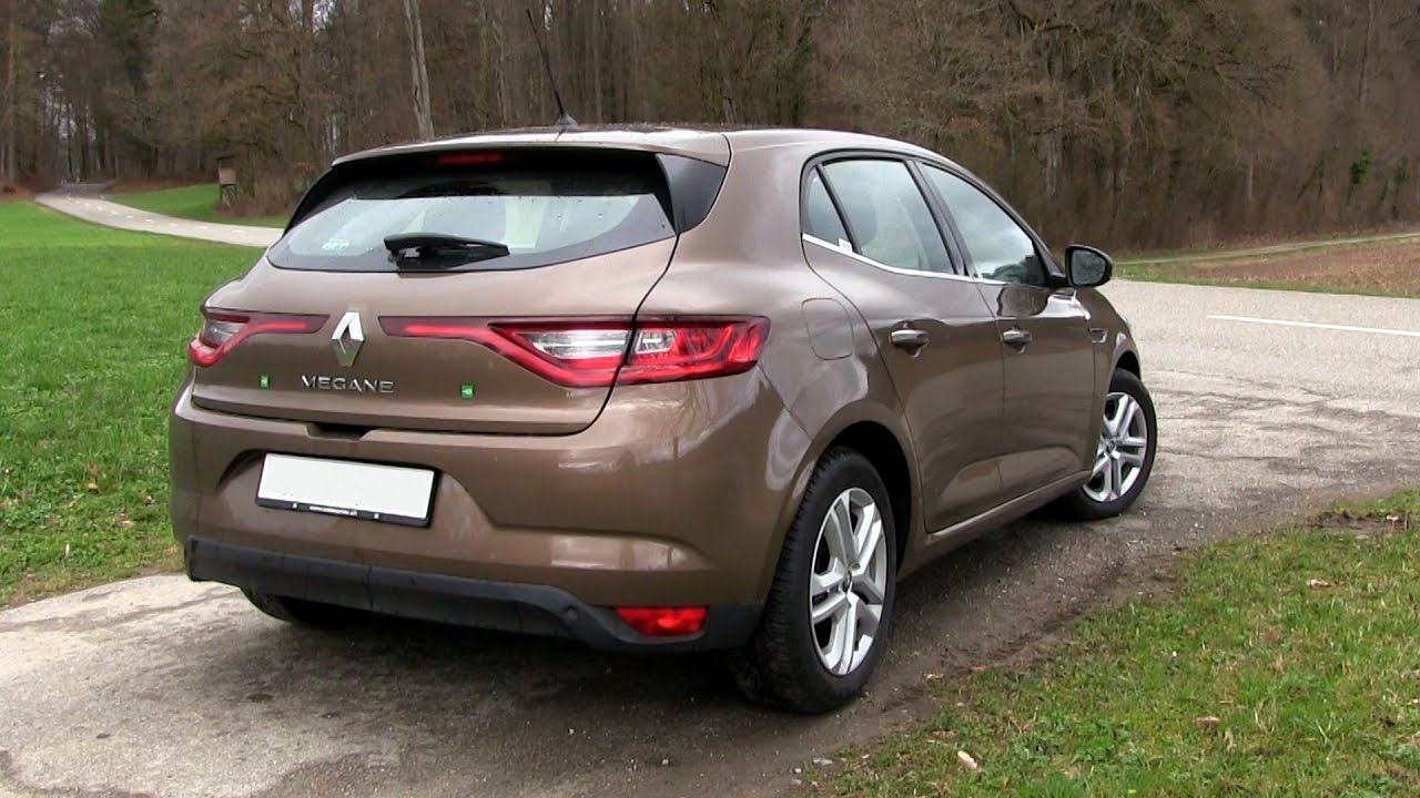 2017 Renault Megane ENERGY TCe 130 (132 HP) TEST DRIVE