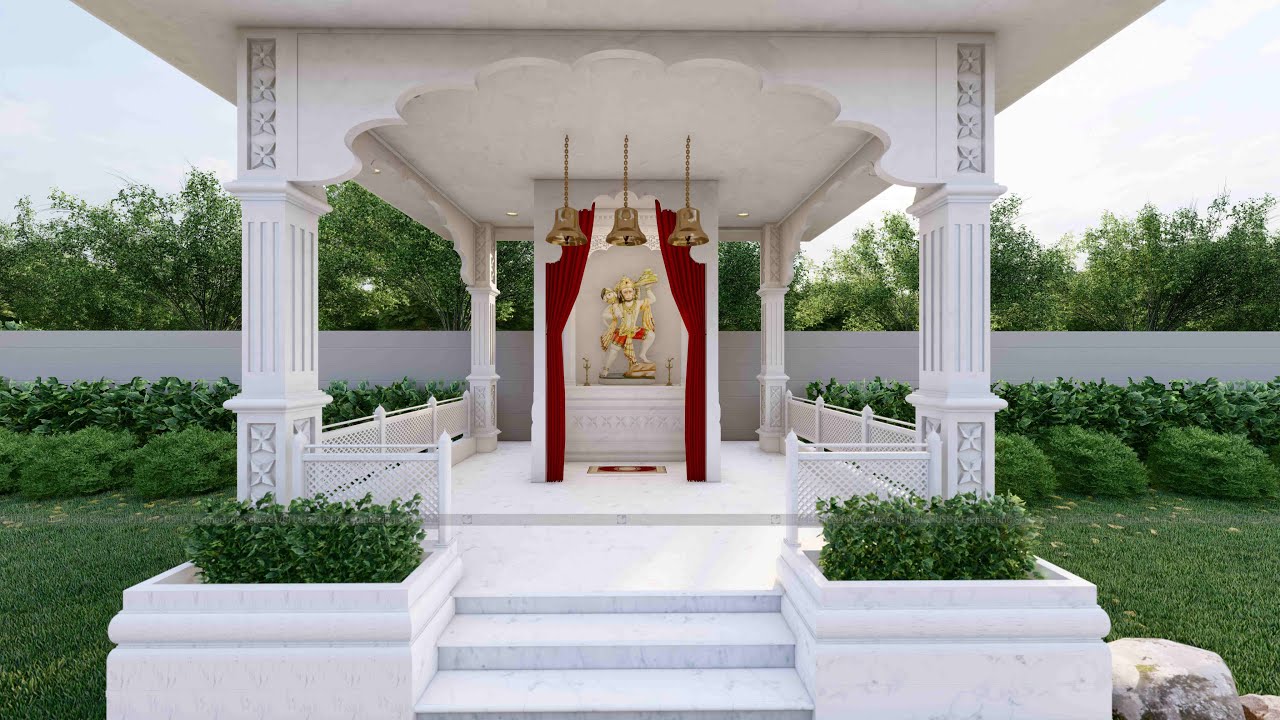 Hanuman Mandir Design at Dhakdai