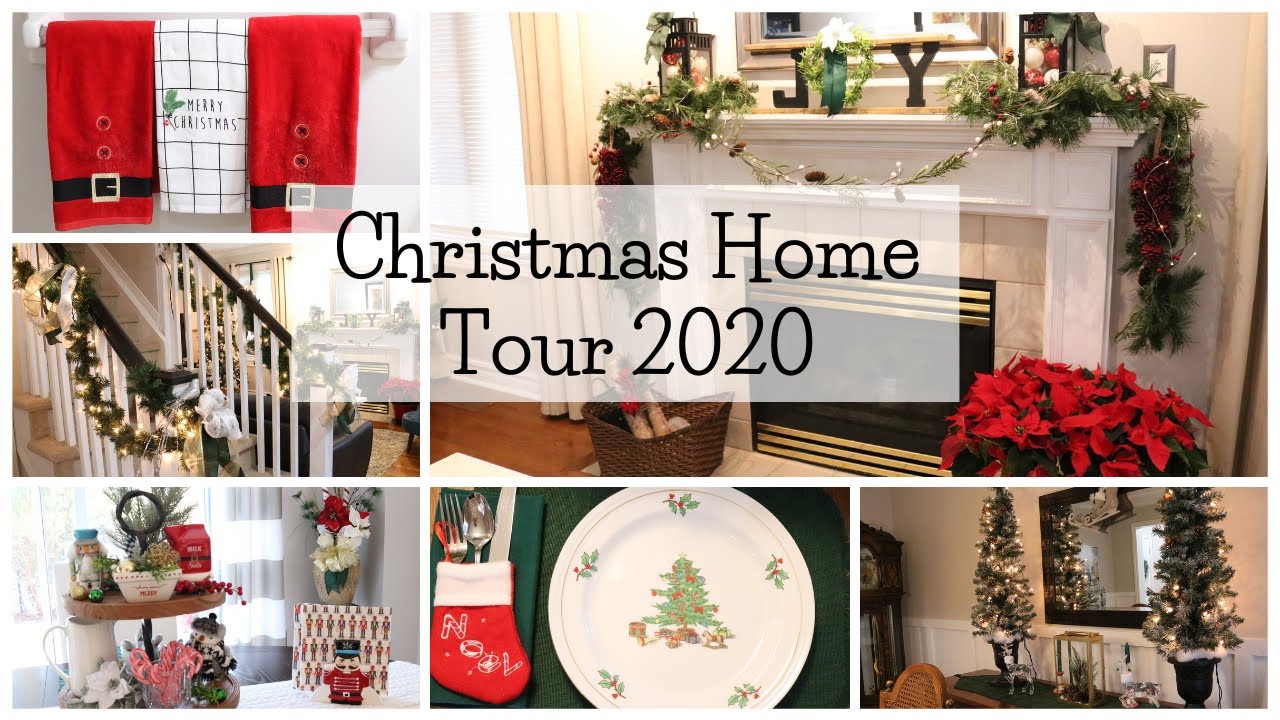 Christmas Home Tour 2020 | Cozy Traditional Christmas Home Decor with a Modern Farmhouse Element