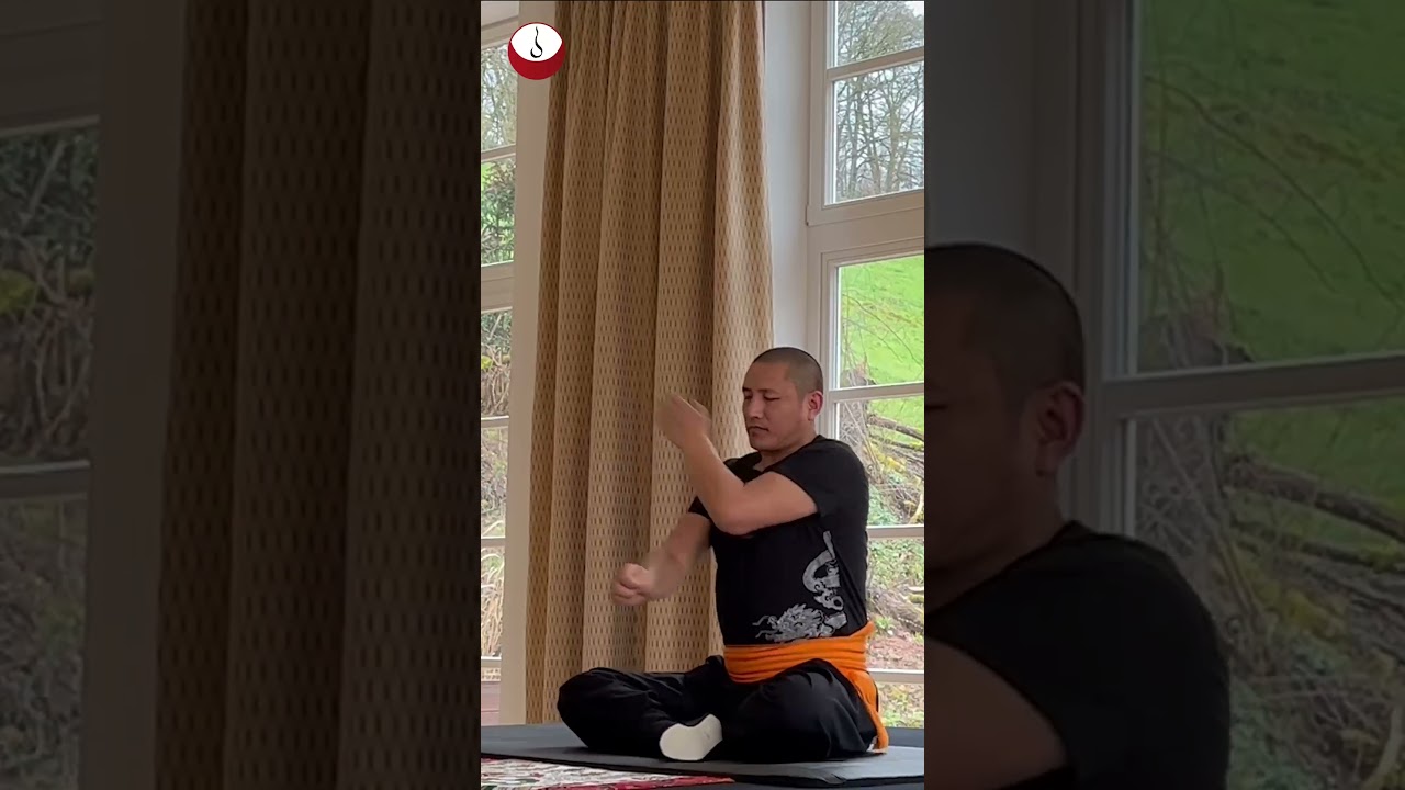 Tummo Inner Fire Practice - Tulku Lobsang Rinpoche in Action #shorts #tulkulobsang #tummo