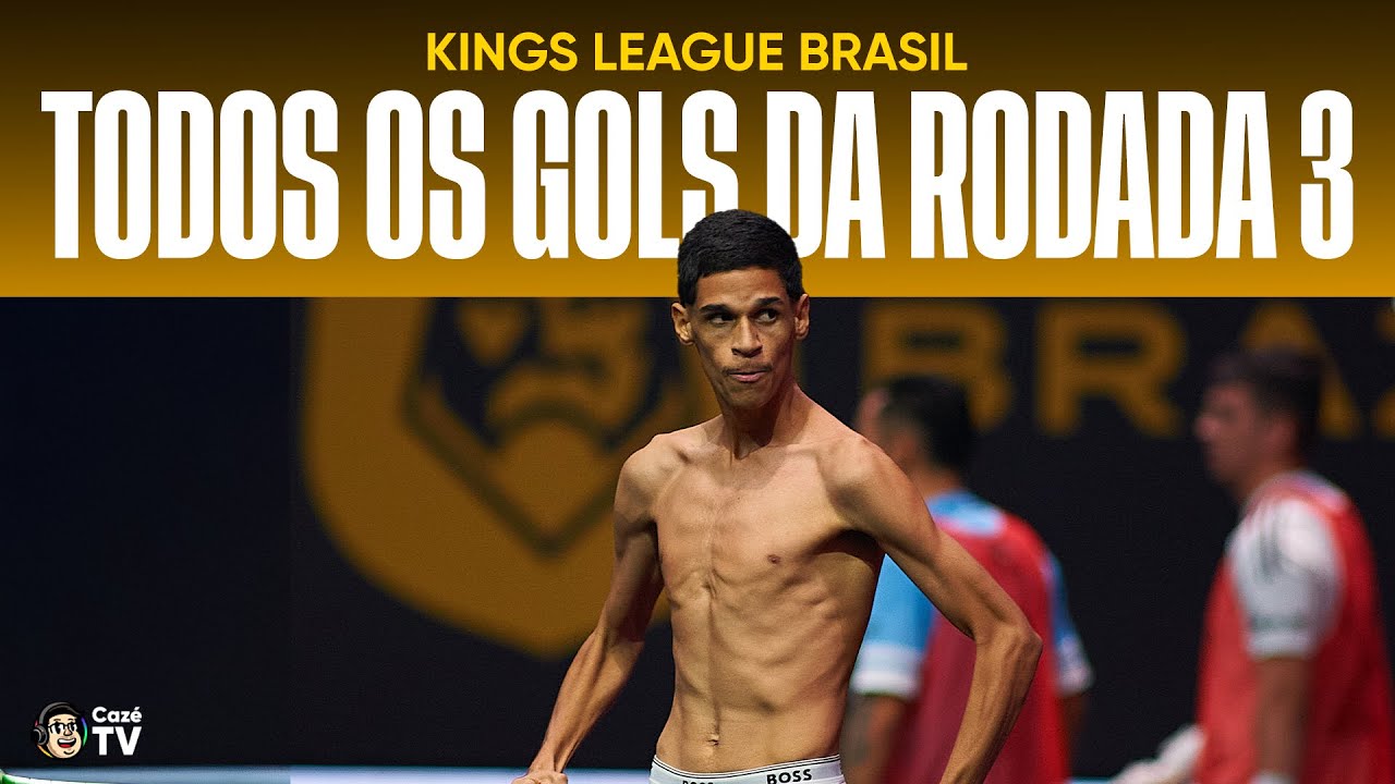 TODOS OS GOLS DA 3ª RODADA DA KINGS LEAGUE BRASIL