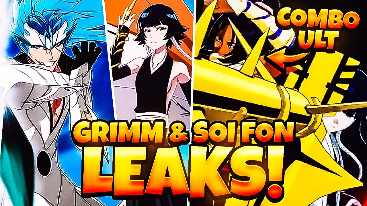 GRIMMJOW AND SOI FON LEAKS ARE FINALLY HERE! YORUICHI COMBO ULT W/ SOI FON! | Bleach Soul Resonance