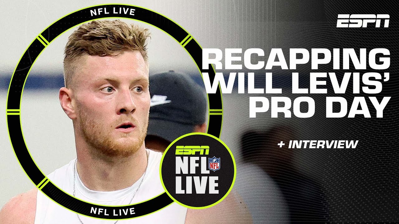 NFL Live evaluates Will Levis&rsquo; pro day at Kentucky 👀