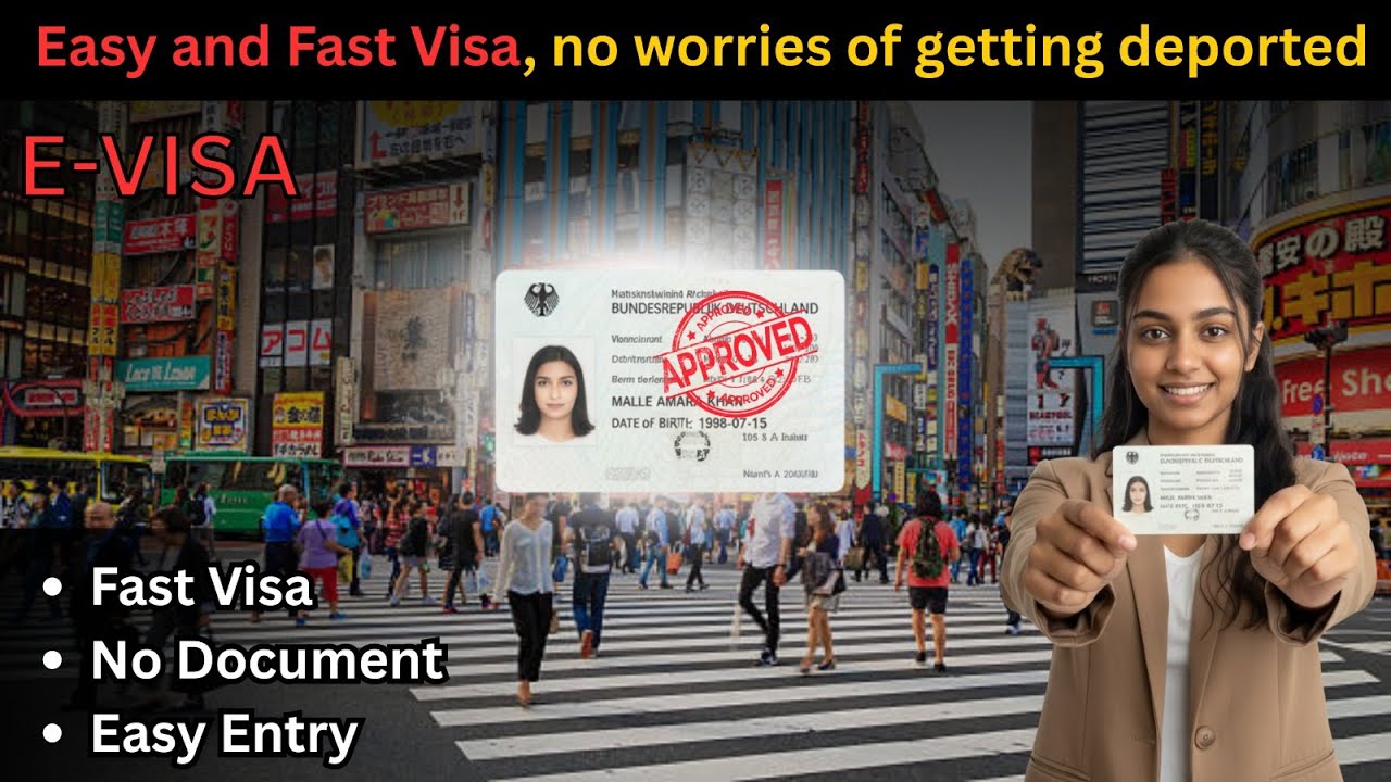 Fastest e-Visa without Bank Statement || No Documents Required
