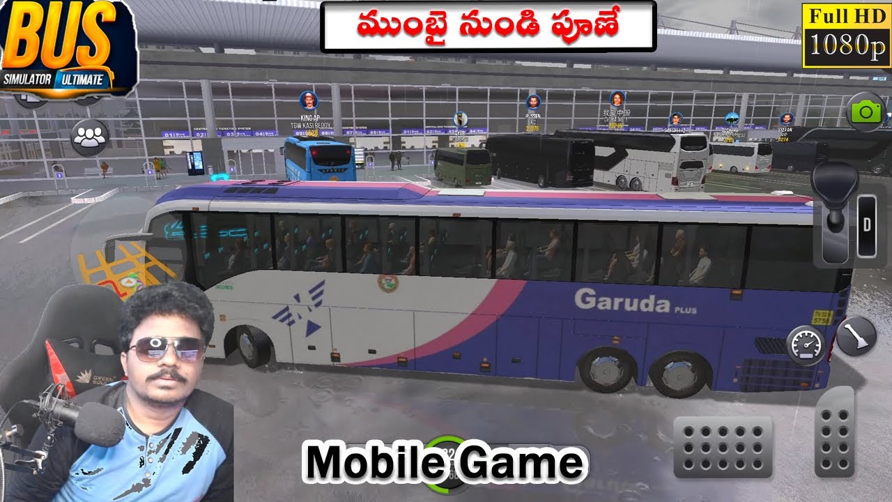 Volvo Garuda APSRTC Mumbai To Pune | Android Game Bus Simulator Ultimate Multiplayer