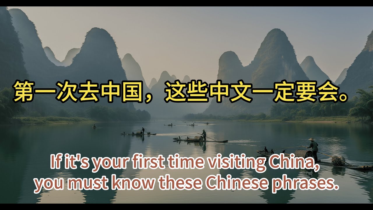 Learn Chinese | First Time in China 🇨🇳 | Real-Life Chinese for Hotels, Restaurants & Transportation