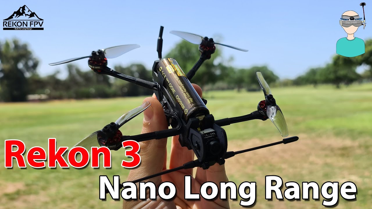 The #NanoLongRange - RekonFPV Rekon 3 Review & Flight Footage