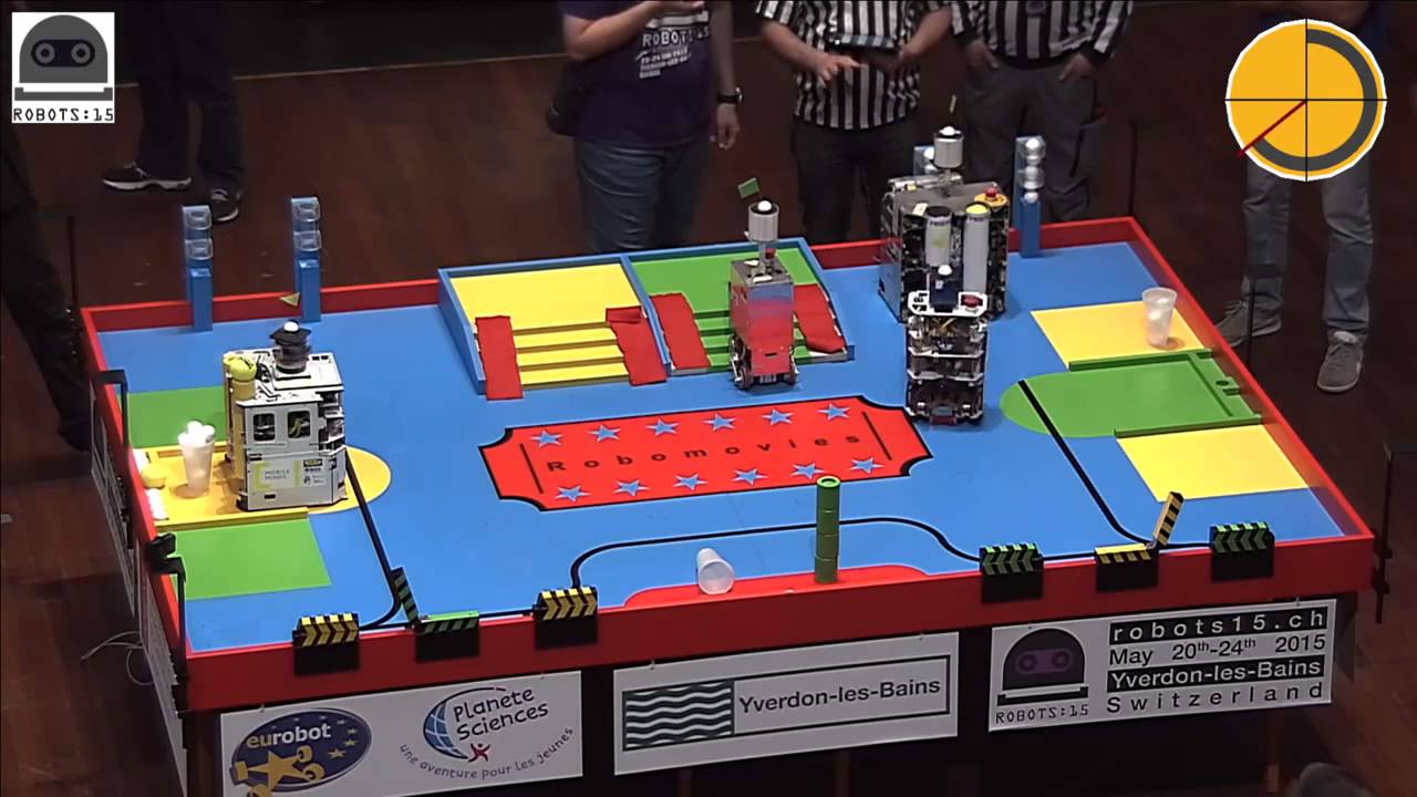 Eurobot 2015: Eurobotics Engineering (85) vs Serbian Robotics Team (70)