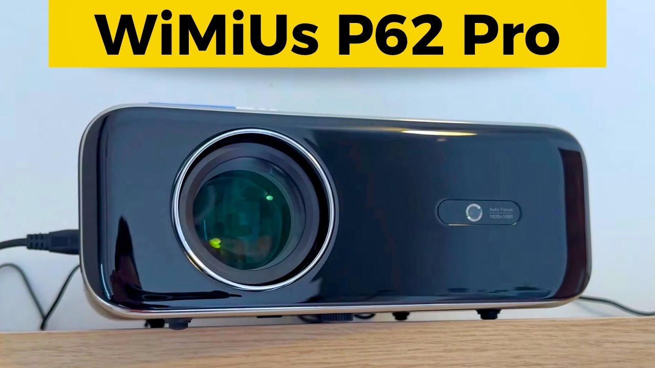 WiMiUs P62 Pro Proyector REVIEW en español 🎥 El MEJOR PROYECTOR por 200€ pero CUIDADO ⚠️