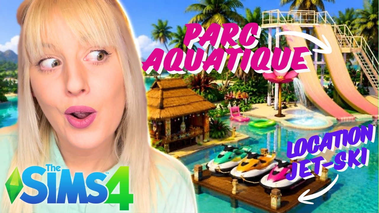 🌴Le pack BUSINESS ET LOISIRS métamorphose île paradisiaque !!!🤩 | Astuces SIMS 4