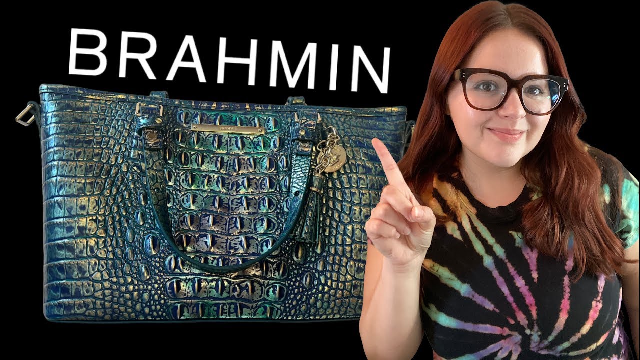 Сумка Brahmin Dragon Melbourne - Mini Asher - Обзор роскошной сумки