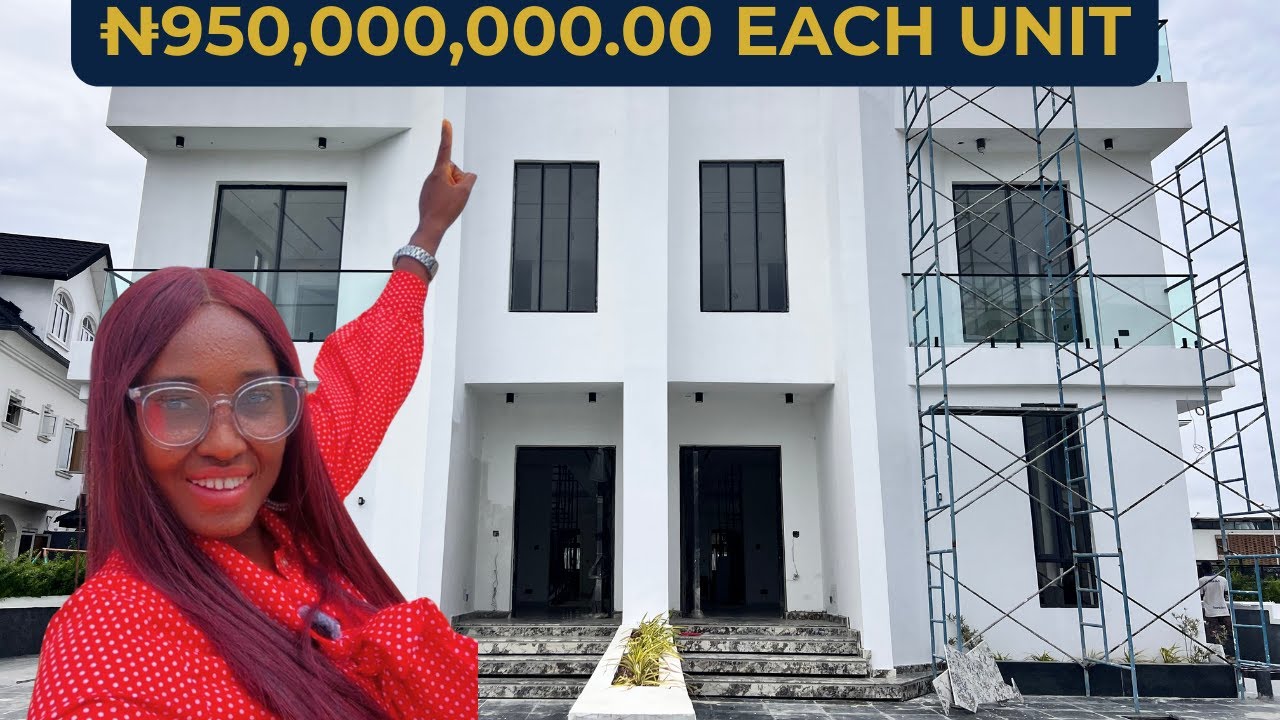 Tour Inside a ₦950M Mansion in Ikate-Lekki, Lagos #houseforsaleinlagos