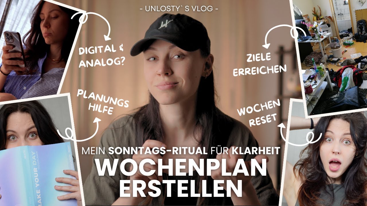 Realistische Wochenplanung: 6 Tipps, die wirklich helfen | Meine Sonntagabend-Routine