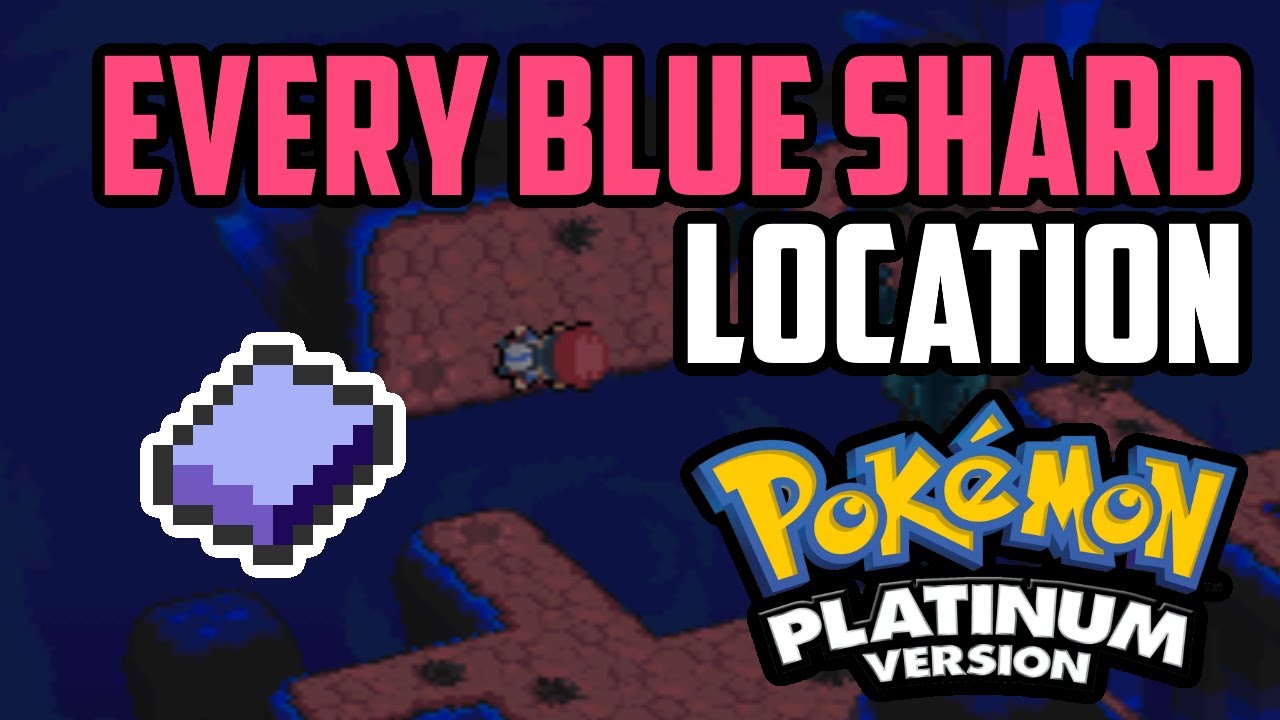 Где найти синие осколки — Pokemon Platinum (все методы)