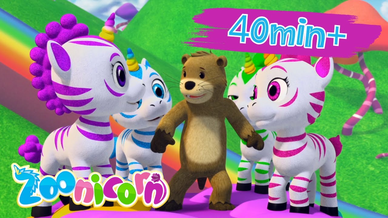 Best Moments of Zoonicorn 💖 40 Min Compilation | Zoonicorn | Cartoon for Kids