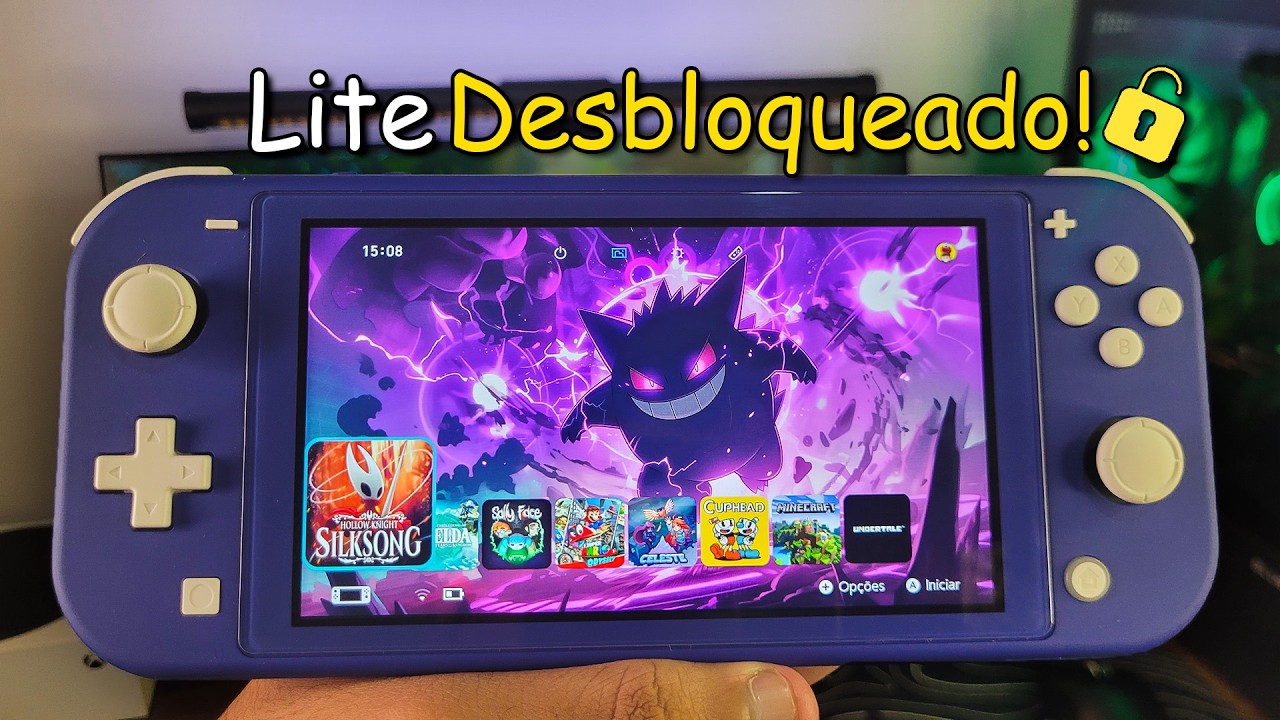 1 mês com Switch Lite Desbloqueado!! Será que valeu a pena?