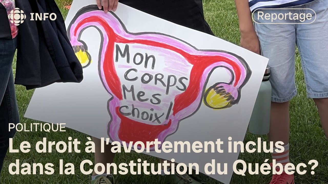 Constitution du Qu&eacute;bec : des groupes de femmes craignent que le droit &agrave; l&rsquo;avortement soit contest&eacute;