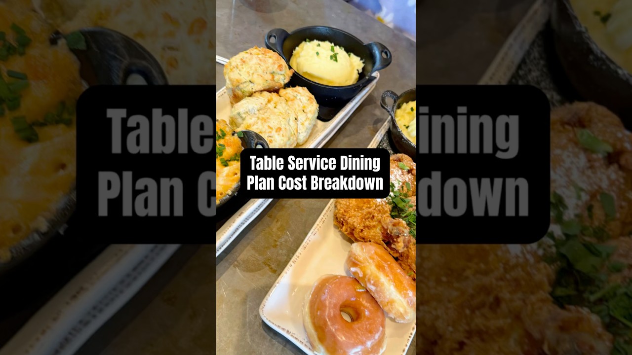 here&rsquo;s the real truth about the Disney Dining Plan🤨 #disneydining #disneyfoodie #disneyfood #disney